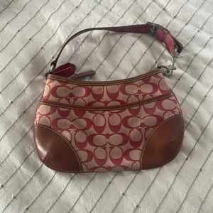 Coach signature purse